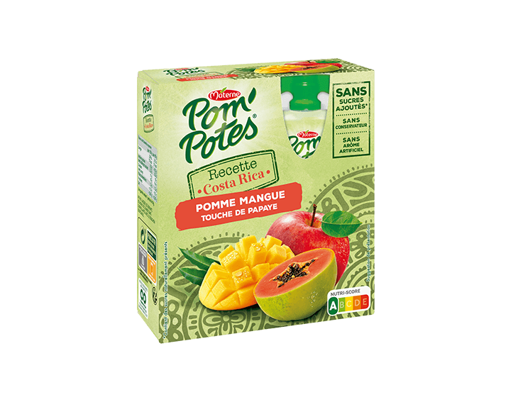 Costa Rica - Pomme mangue touche de papaye
