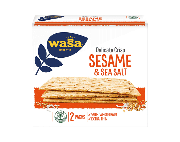 Delicate Crisp Sesam 190g