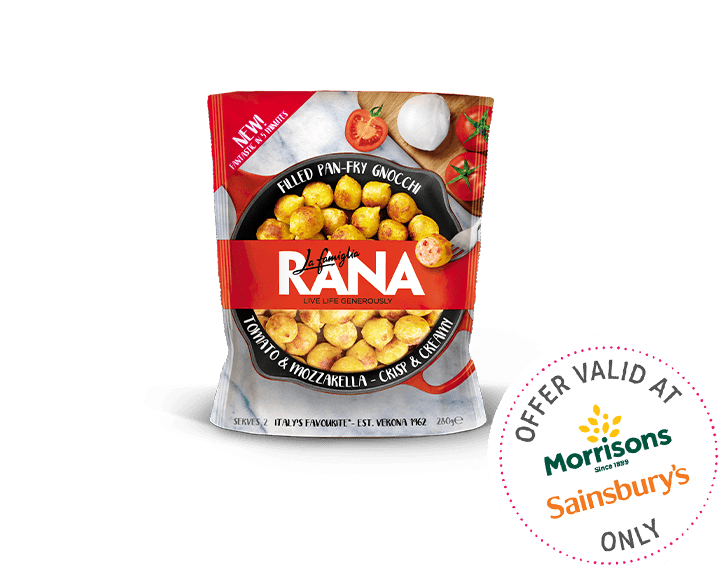 Tomato & Mozzarella Filled Gnocchi 280g