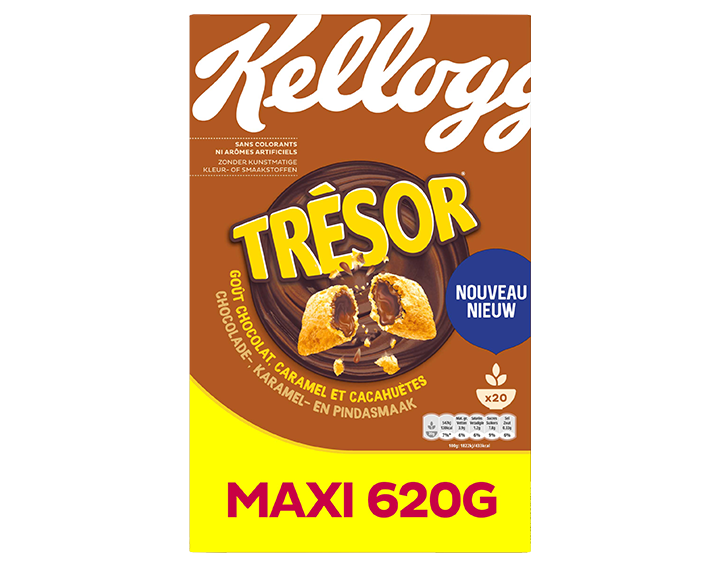 Goût Chocolat, Caramel et Cacahuètes 620g