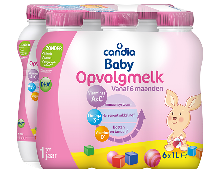 Candia Baby melk 1Lx6