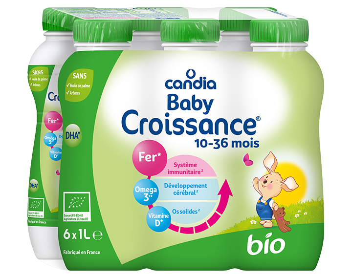 Candia Croissance Bio 1Lx6