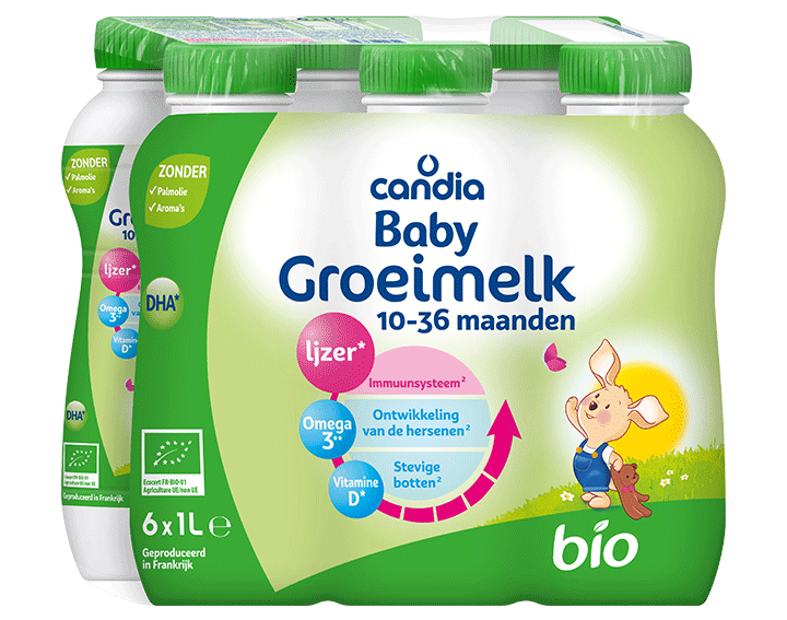 Candia Groeien Bio 1Lx6