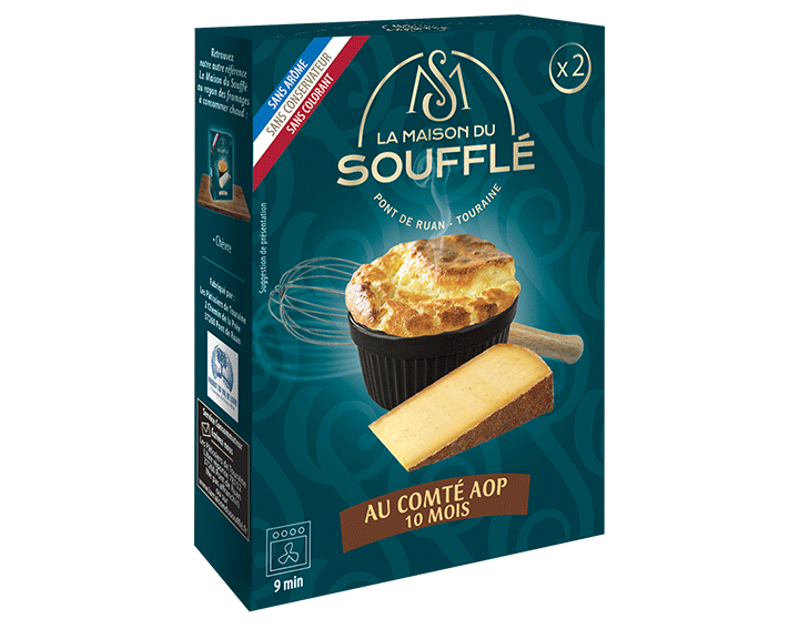 Soufflés au Comté AOP 10 mois 2x80g