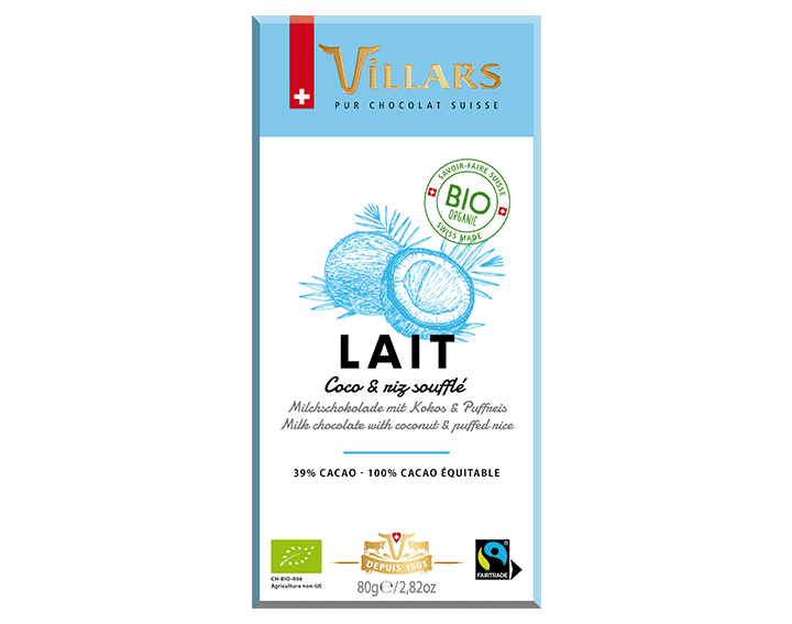 Lait Coco & Riz Soufflé BIO 80g