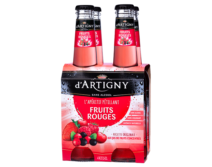 D'ARTIGNY Fruits Rouges 4x27,5cl