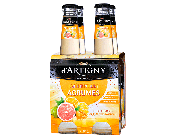 D'ARTIGNY Agrumes 4x27,5cl