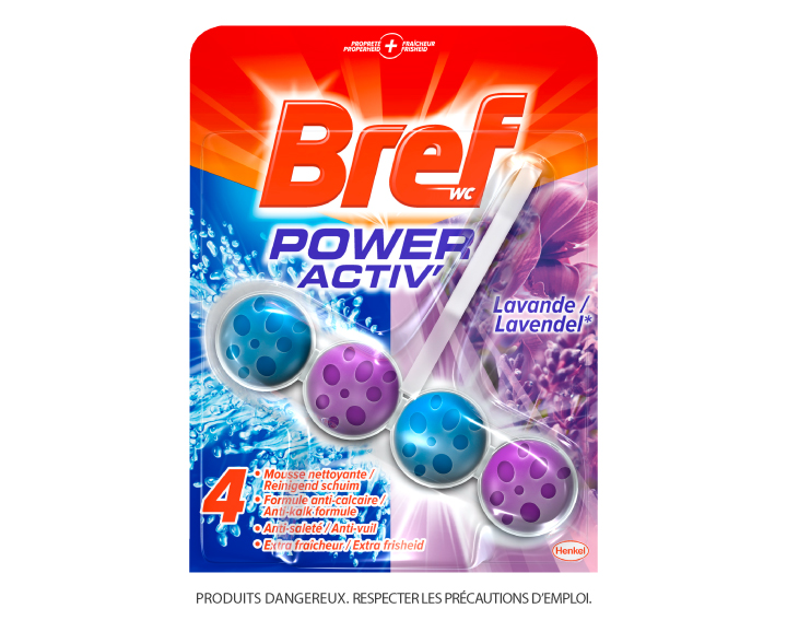 Bref WC Power Activ' Lavande 50g
