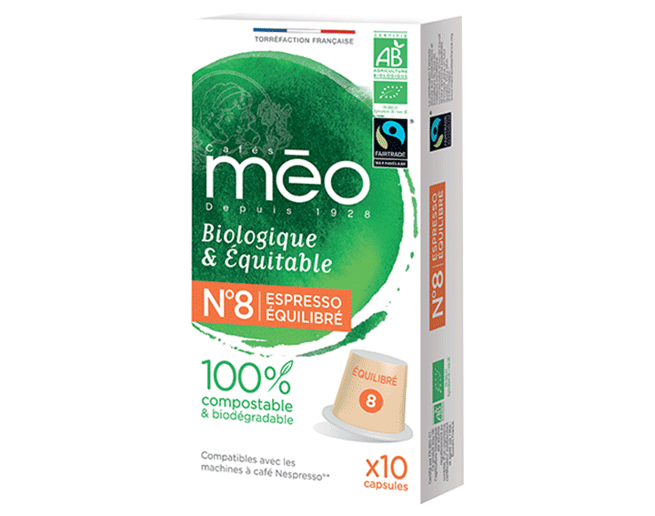 Capsule compostable Bio Équitable Équilibré