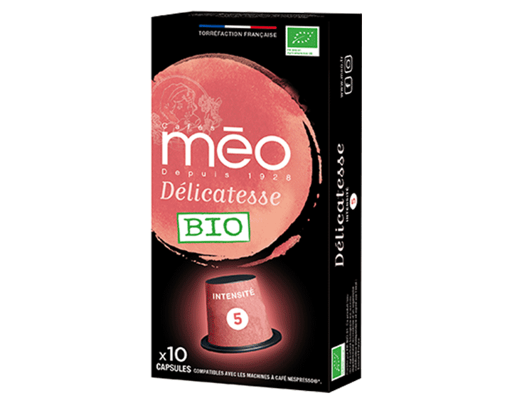 Capsule Délicatesse Bio x10 capsules