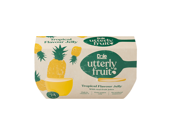 Utterly Fruit Jelly Tropical Flavour 4x116g