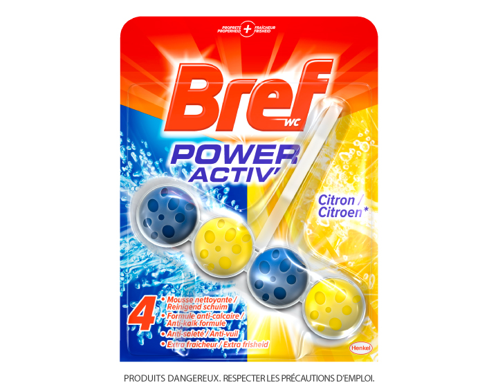 Bref WC Power Activ' Citron 50g