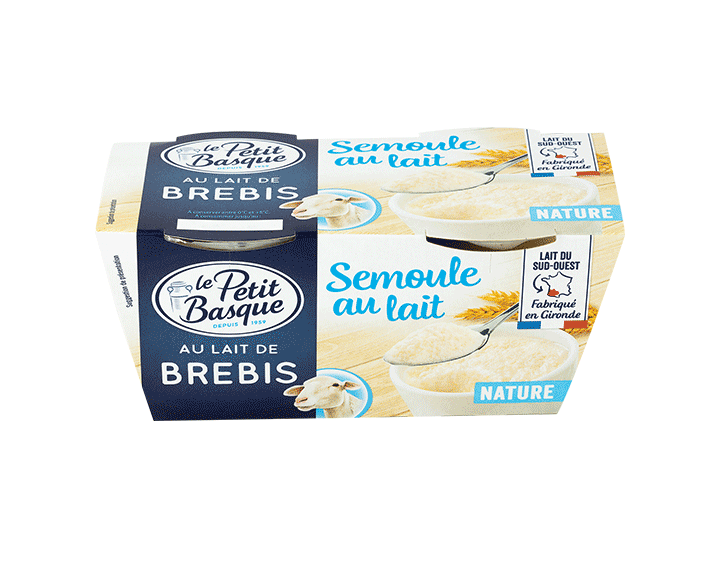Semoule Nature au lait de Brebis