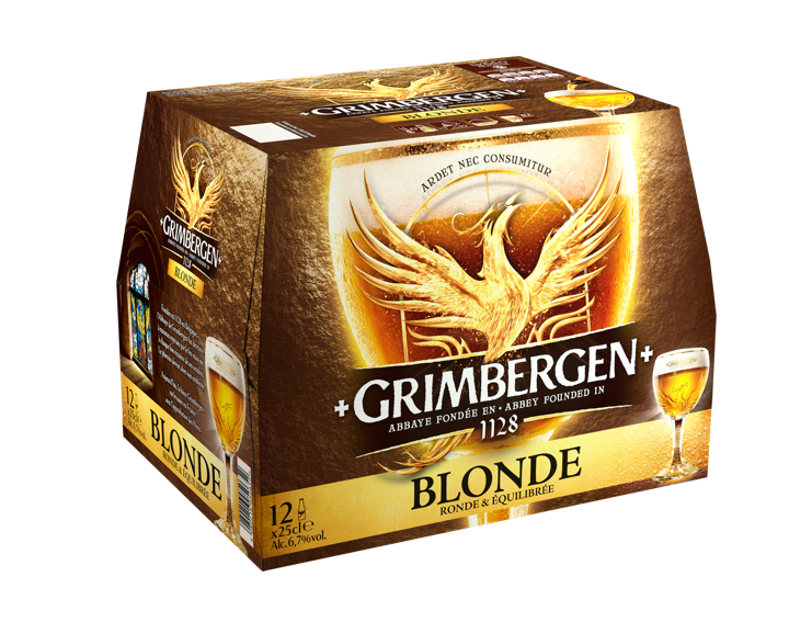 Grimbergen blonde - 12x25cl