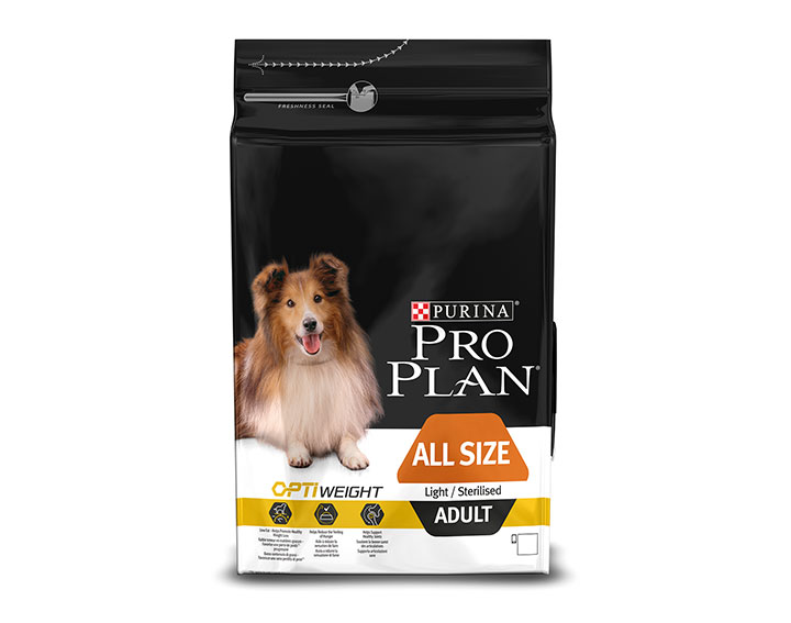 PURINA® PRO PLAN® ALL SIZE Light/Sterilised Adult 3kg