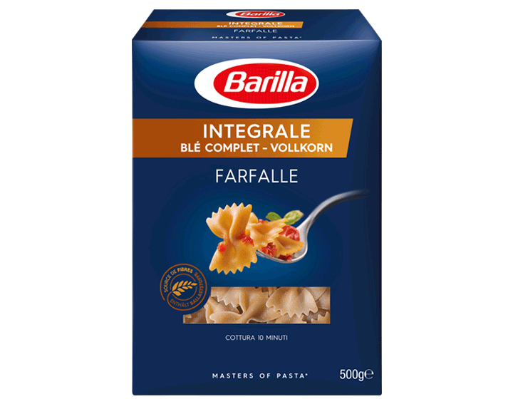 Farfalle Intégrale Blé complet 500g