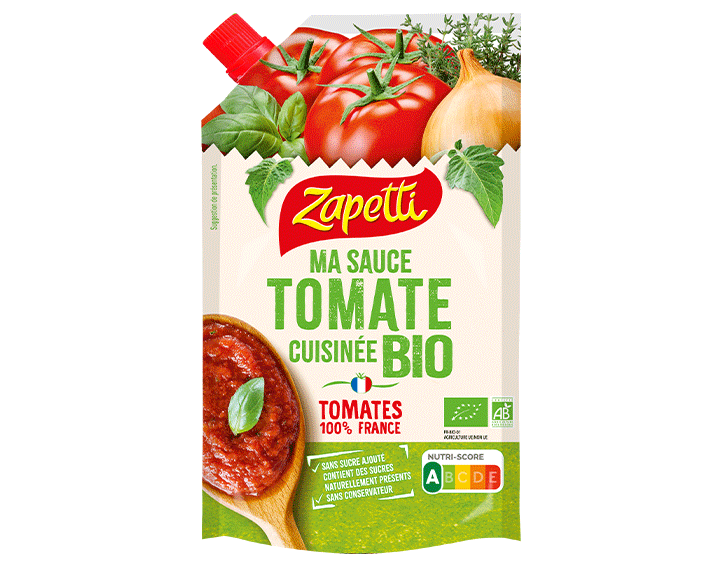 Ma sauce tomate cuisinée BIO