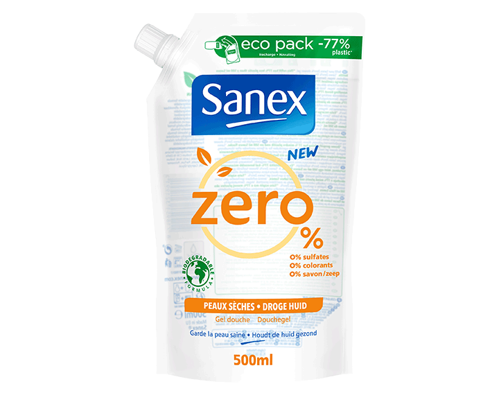 Zéro% Peaux Sèches recharge 500ml