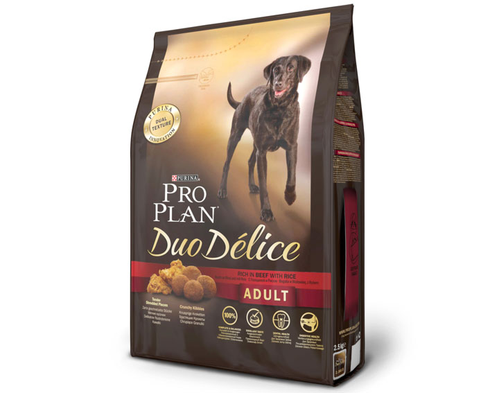 PURINA® PRO PLAN® Duo Délice Adult Riche en Boeuf 2,5kg