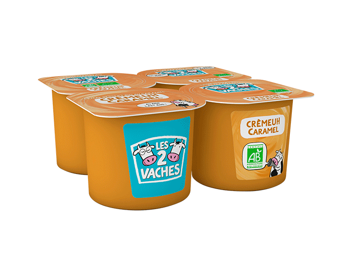 Dessert crèmeuh caramel 4x95g