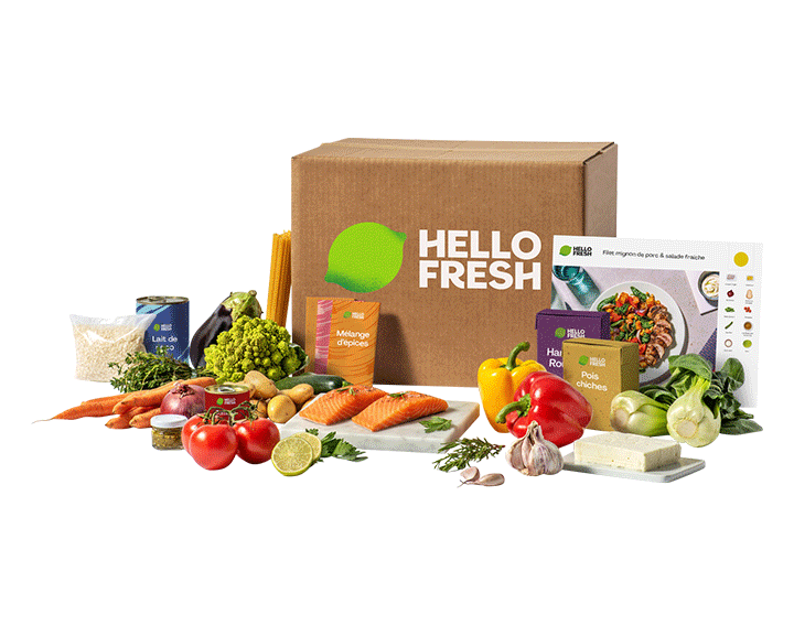 Box-à-cuisiner HelloFresh