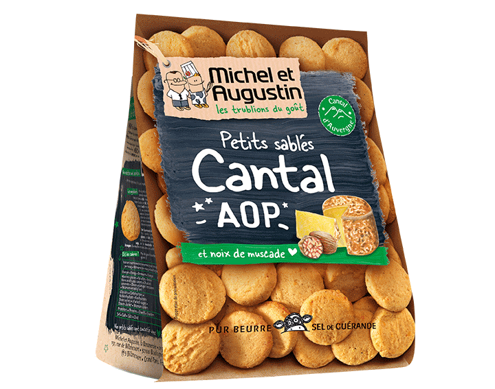 Sablés apéritif Cantal AOP 100g
