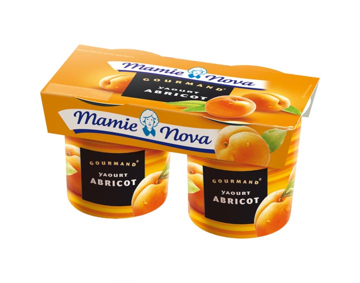 Yaourts Gourmand® Abricot Mamie Nova