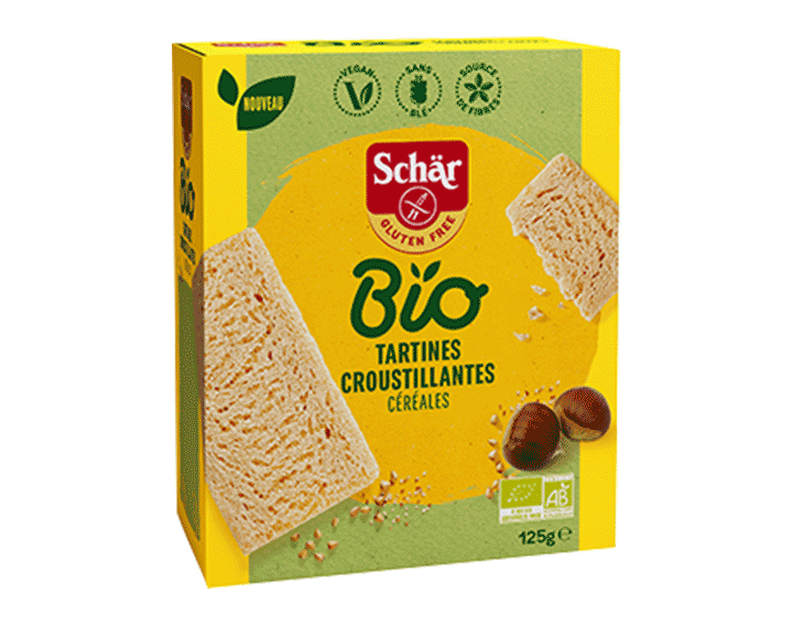 Tartines croustillantes céréales 125g