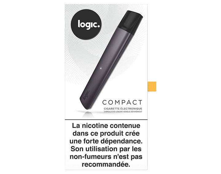 E-cigarette sans pod Noir (1 ecig)
