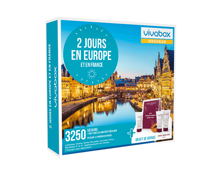 2 jours en Europe et en France - 69,90€
