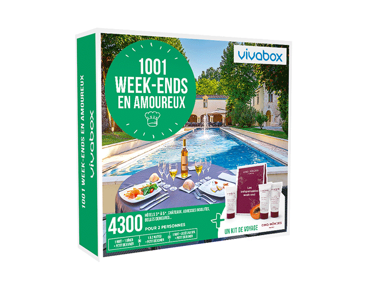 1001 week-ends en amoureux - 129,90€