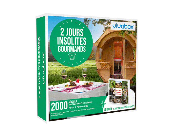 2 jours insolites gourmands - 109,90€