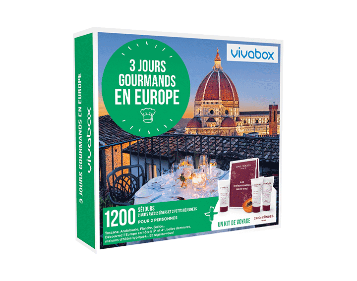 3 jours gourmands en Europe - 239,90€