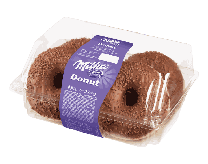 Boîte de 4 Donuts Milka®