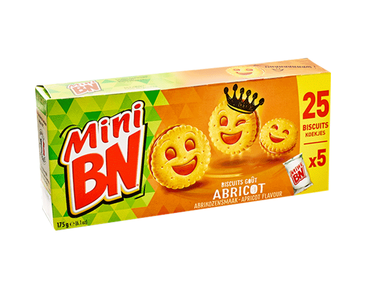 BN Mini Abricot 175g