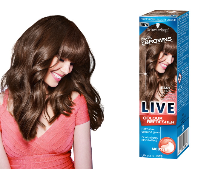 Schwarzkopf LIVE Colour Refresher for Cool Browns