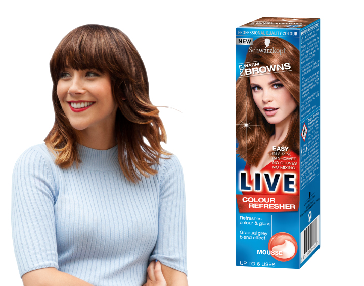 Schwarzkopf LIVE Colour Refresher for Warm Browns