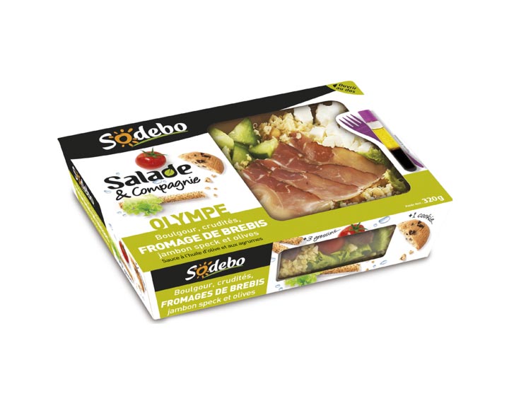 Sodebo - Salade & Compagnie Olympe