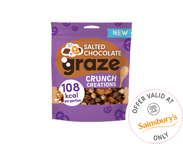 Salted Chocolate Crunch Creations 100g