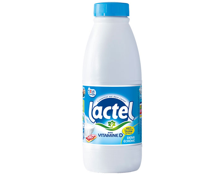 LACTEL® Vitamine D Demi-écrémé 1L