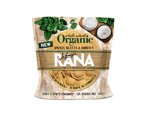 Spinach, Ricotta & Burrata Fresh Ravioli 250g