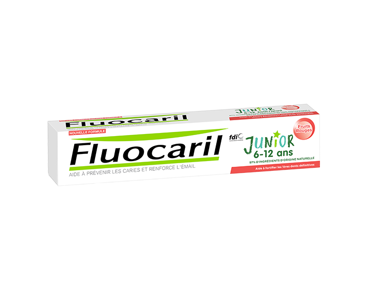 Dentifrice Junior 6-12 ans Fruits Rouges 75ml