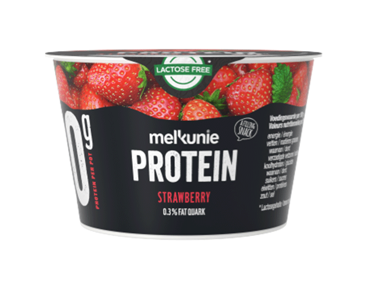 Fromage frais Melkunie, Fraise, 200g