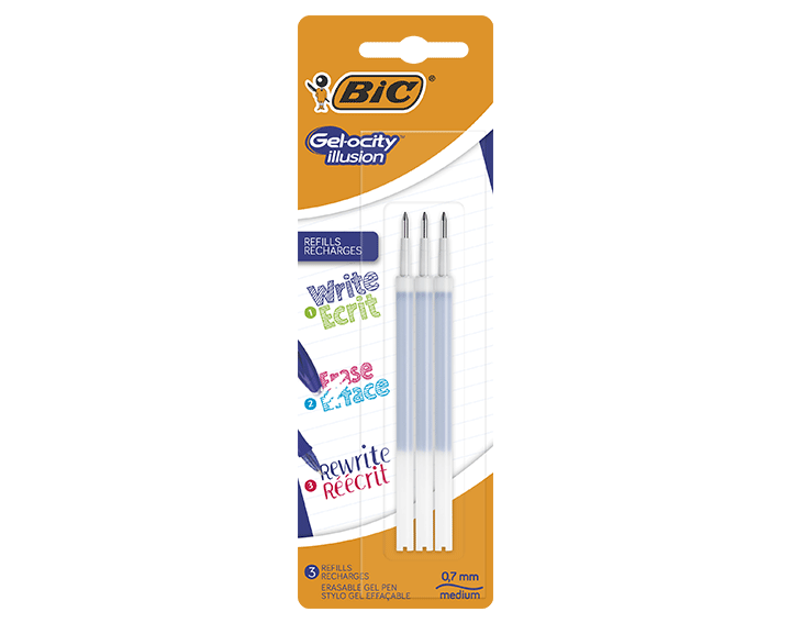 Recharges BIC® Gel-Ocity® Illusion®