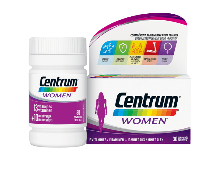 Centrum MultiVitamines Femme, 30 comprimés