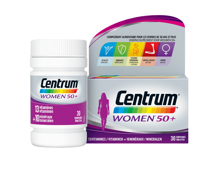 Centrum Multivitamines Femme 50+, 30 comprimés
