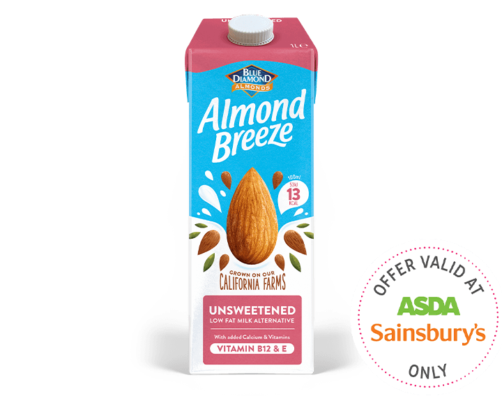 Almond Breeze® Unsweetened 1L