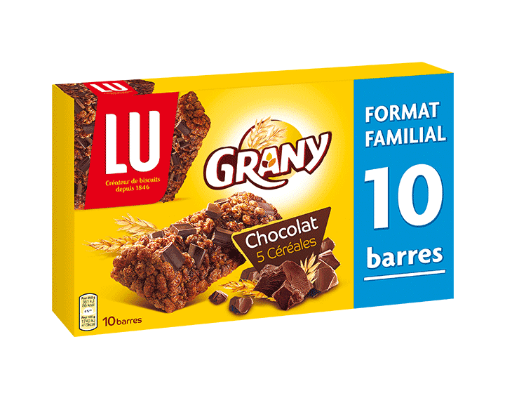 GRANY Chocolat Format Familial x10