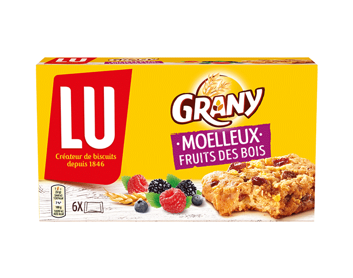 GRANY Moelleux Fruits des Bois x6