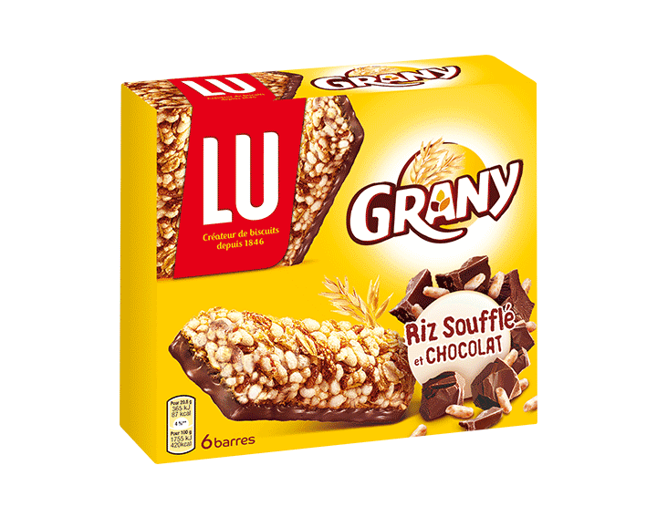 GRANY Riz Soufflé et Chocolat x6